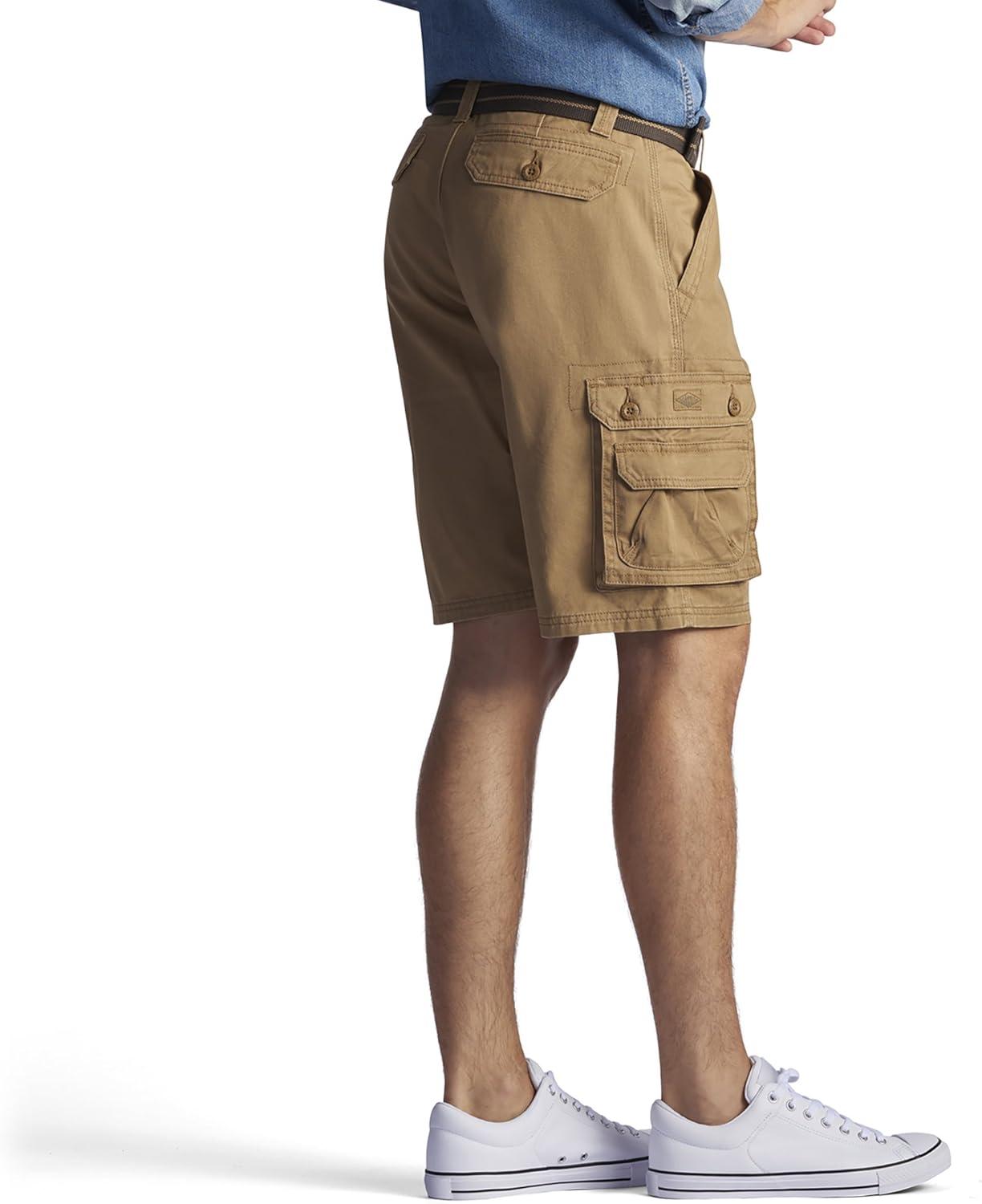imageMens Dungarees New Belted Wyoming Cargo ShortBourbon