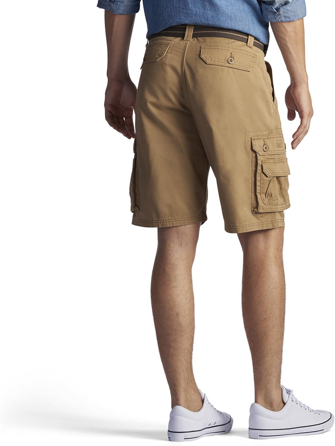 imageMens Dungarees New Belted Wyoming Cargo ShortBourbon