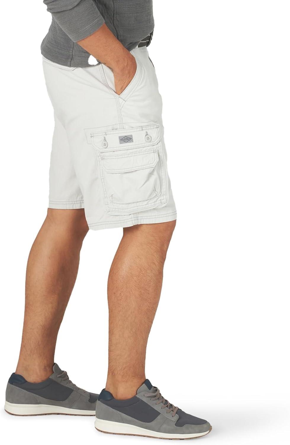 imageMens Dungarees New Belted Wyoming Cargo ShortCadet Gray
