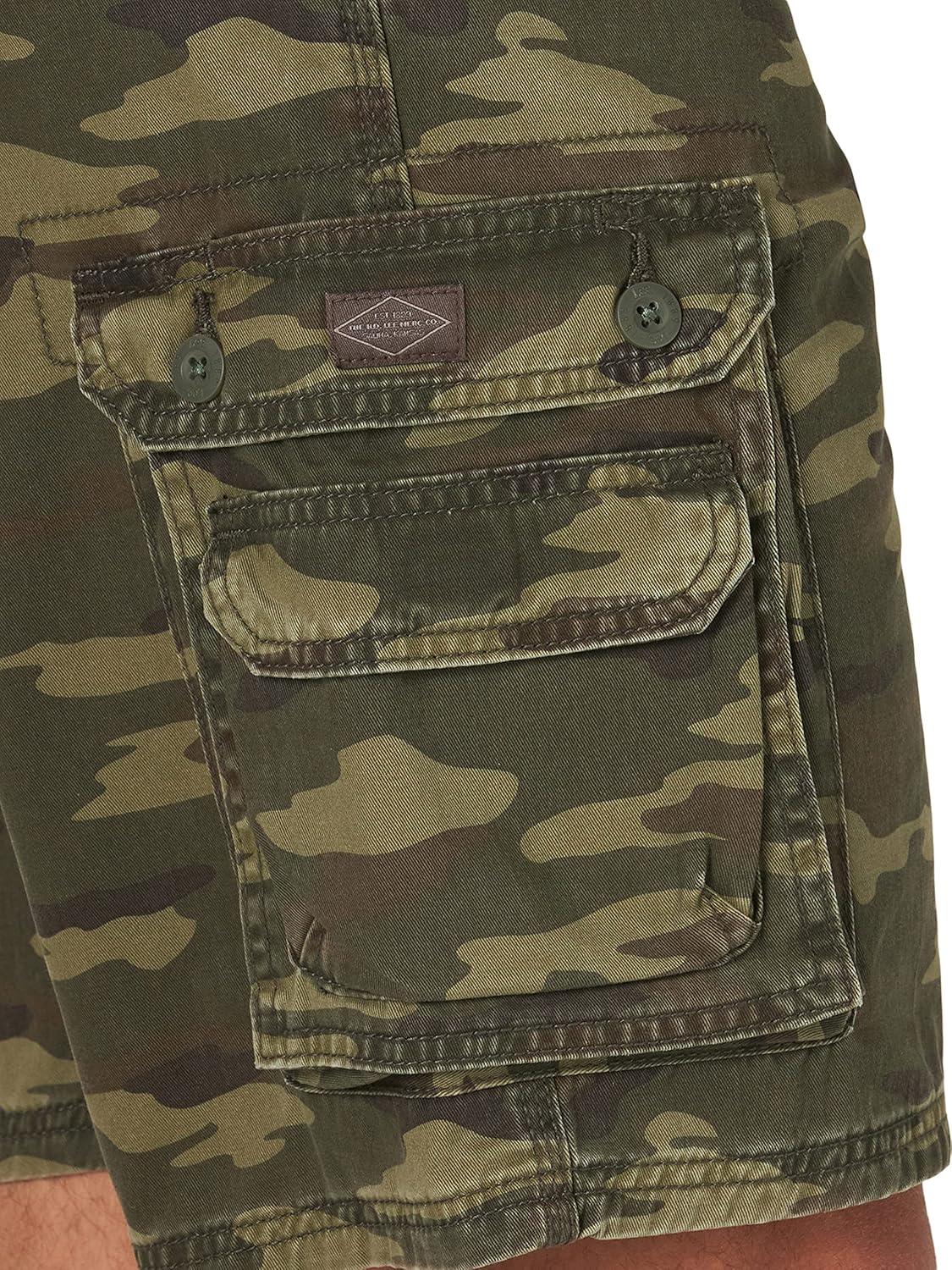 imageMens Dungarees New Belted Wyoming Cargo ShortCombat Camo