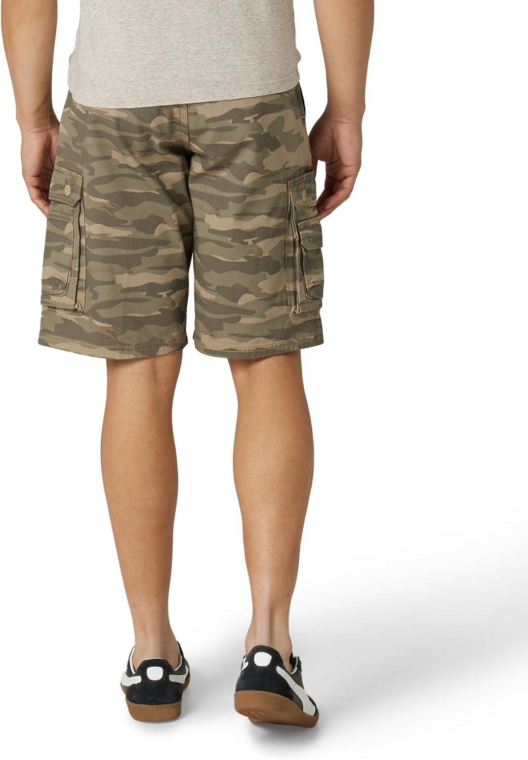 imageMens Dungarees New Belted Wyoming Cargo ShortFatigue Camo