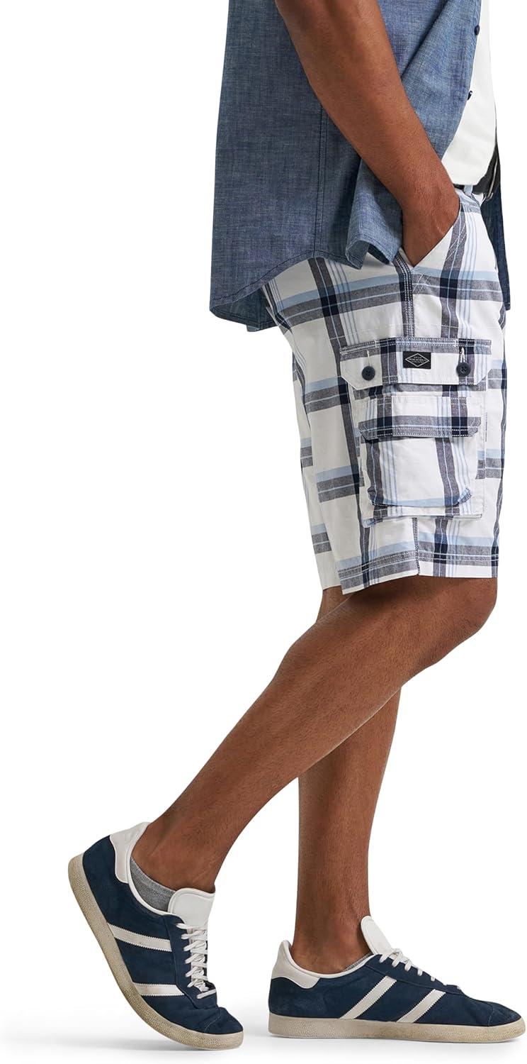 imageMens Dungarees New Belted Wyoming Cargo ShortHalogen Plaid