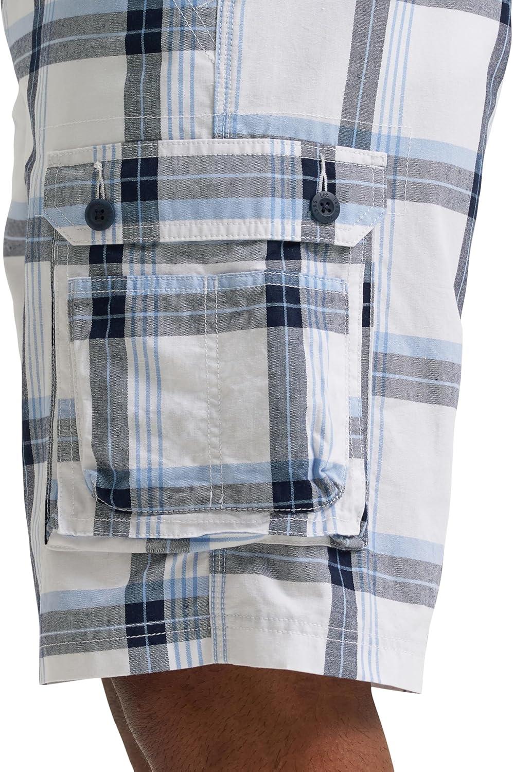 imageMens Dungarees New Belted Wyoming Cargo ShortHalogen Plaid