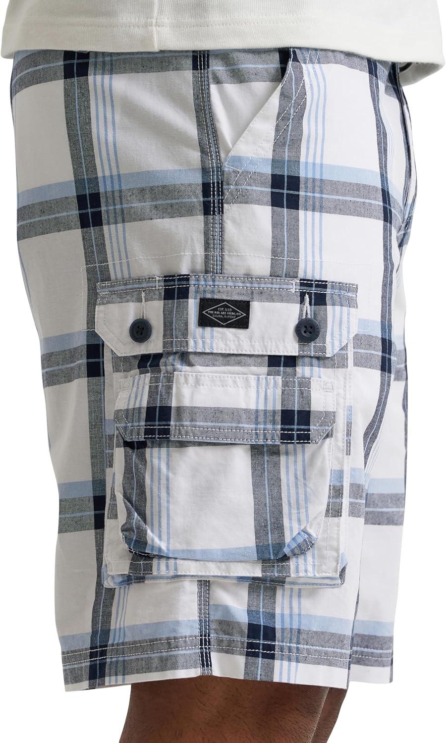 imageMens Dungarees New Belted Wyoming Cargo ShortHalogen Plaid