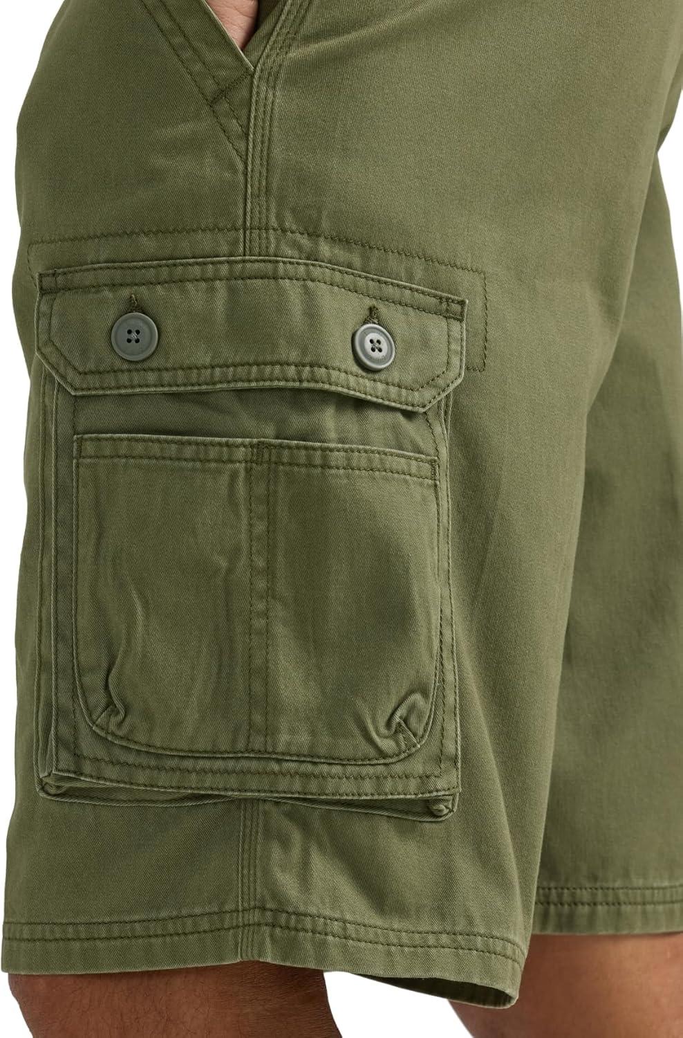 imageMens Dungarees New Belted Wyoming Cargo ShortOlive Green