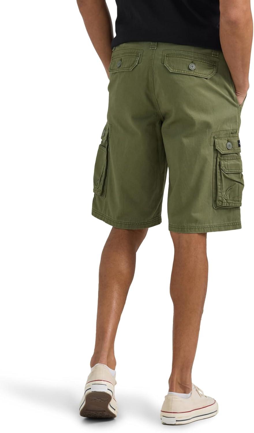 imageMens Dungarees New Belted Wyoming Cargo ShortOlive Green