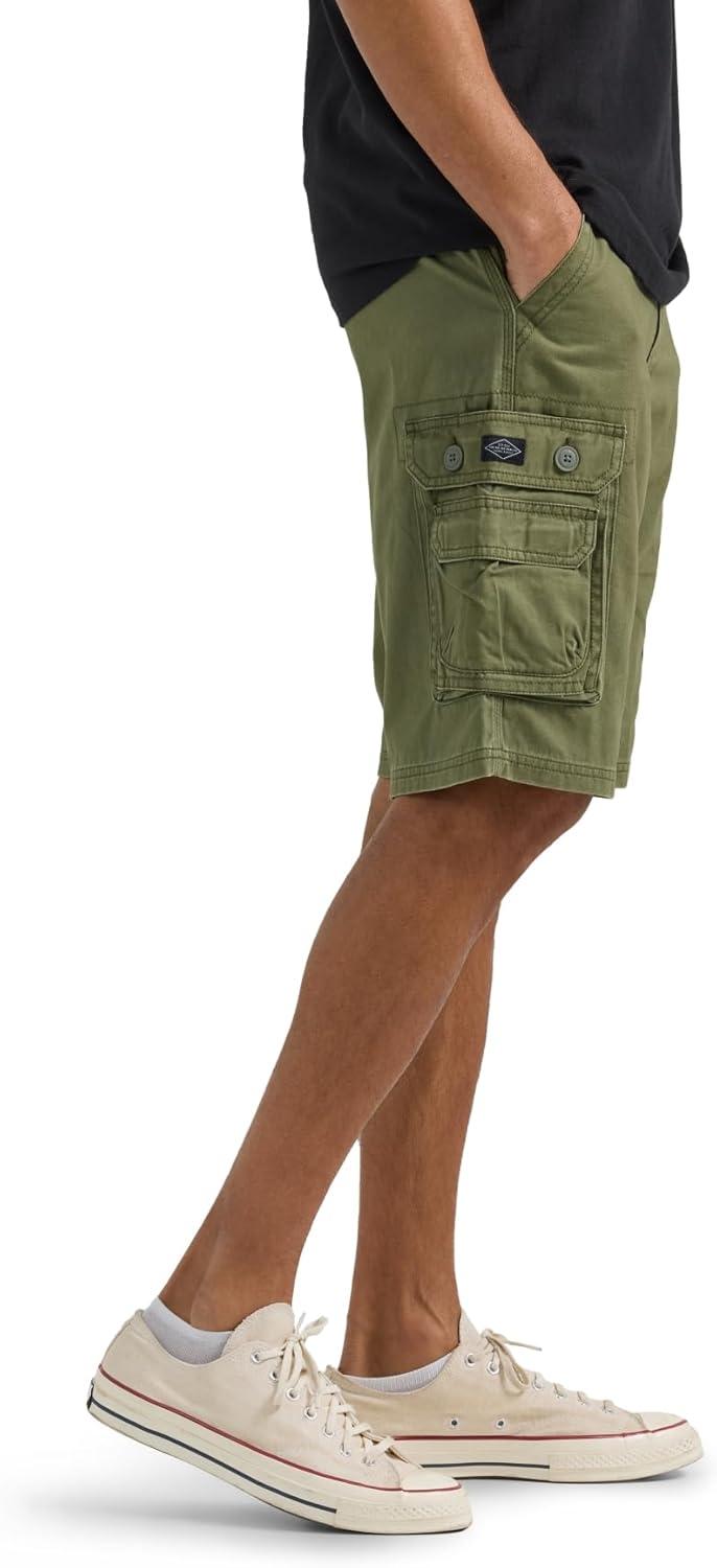 imageMens Dungarees New Belted Wyoming Cargo ShortOlive Green