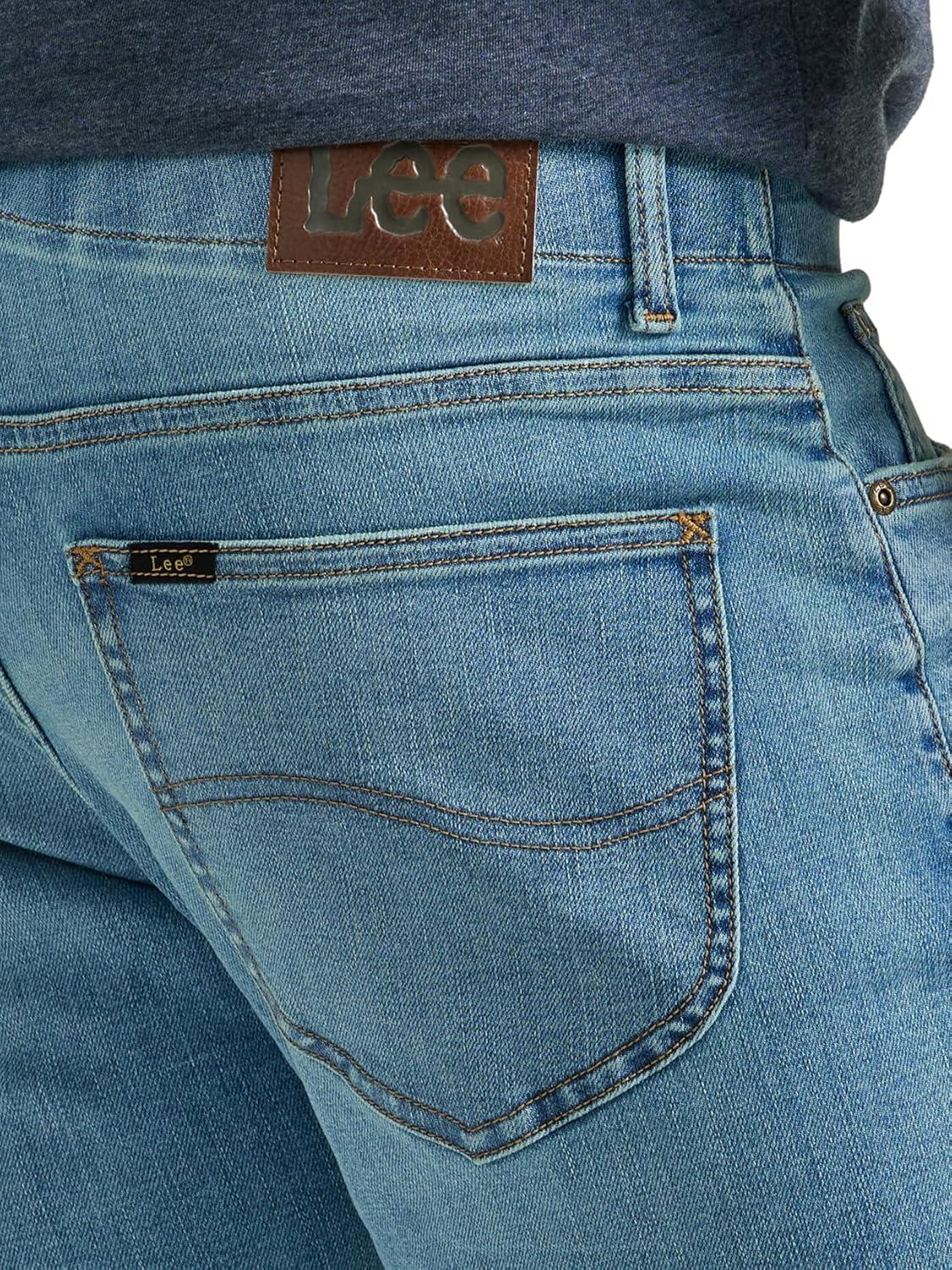 imageMens Extreme Motion Slim Straight Leg Jean 2015437Jaire Destruction Features
