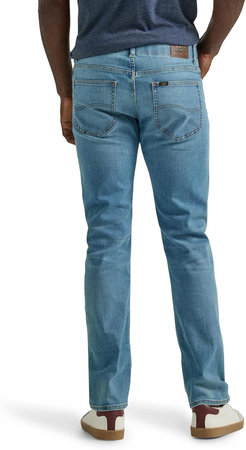 imageMens Extreme Motion Slim Straight Leg Jean 2015437Jaire Destruction Features