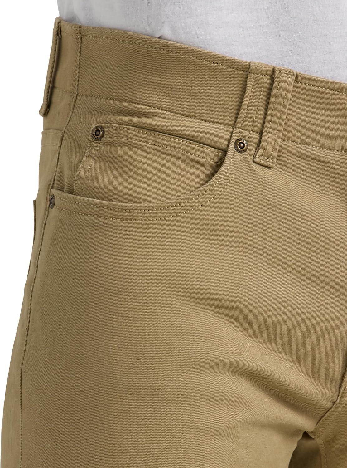 imageMens Extreme Motion Slim Straight Leg Jean 2015437Kansas City Khaki Twill
