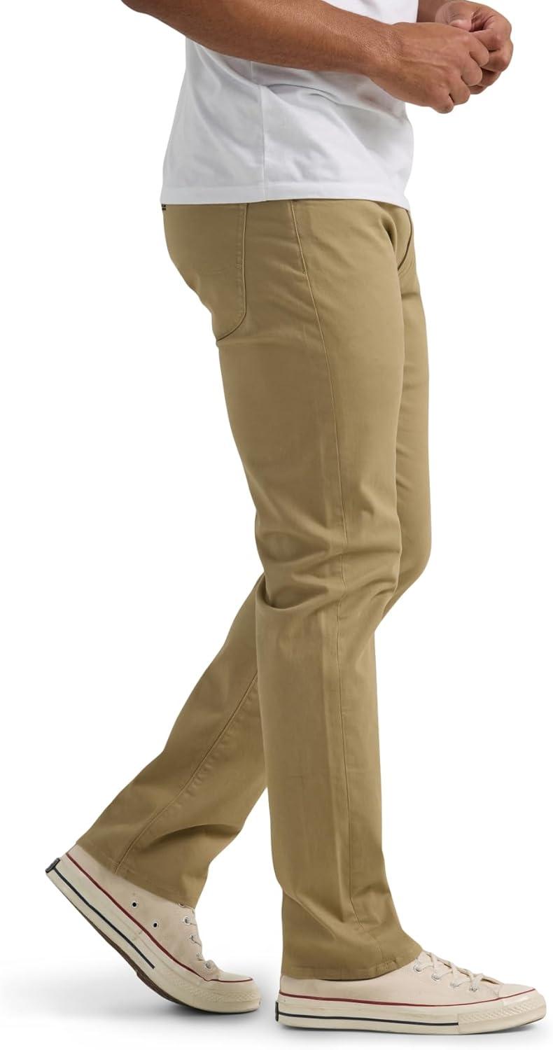 imageMens Extreme Motion Slim Straight Leg Jean 2015437Kansas City Khaki Twill