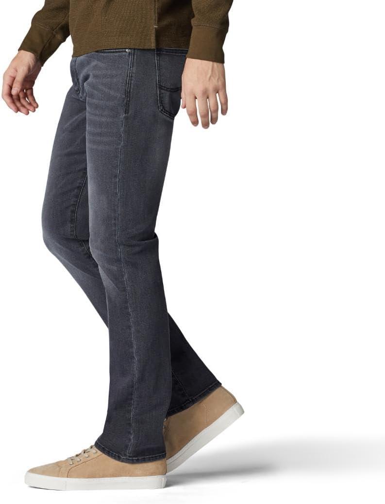 imageMens Extreme Motion Slim Straight Leg Jean 2015437Lead Gray