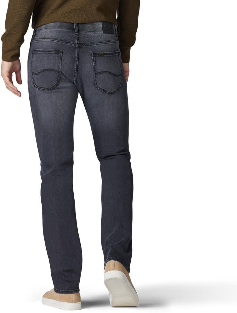 imageMens Extreme Motion Slim Straight Leg Jean 2015437Lead Gray