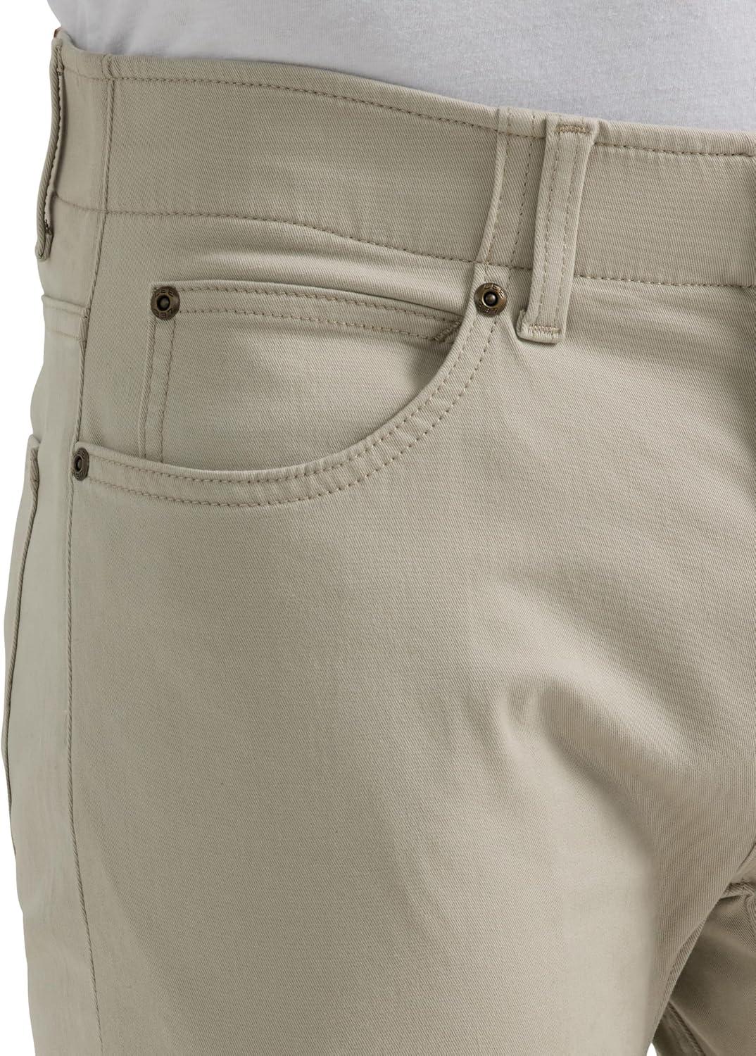 imageMens Extreme Motion Slim Straight Leg Jean 2015437Stone Twill