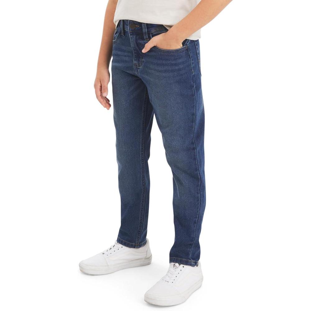imageLee Boys 5 Pocket Straight Fit Stretch Waist Denim JeansBedford Wash