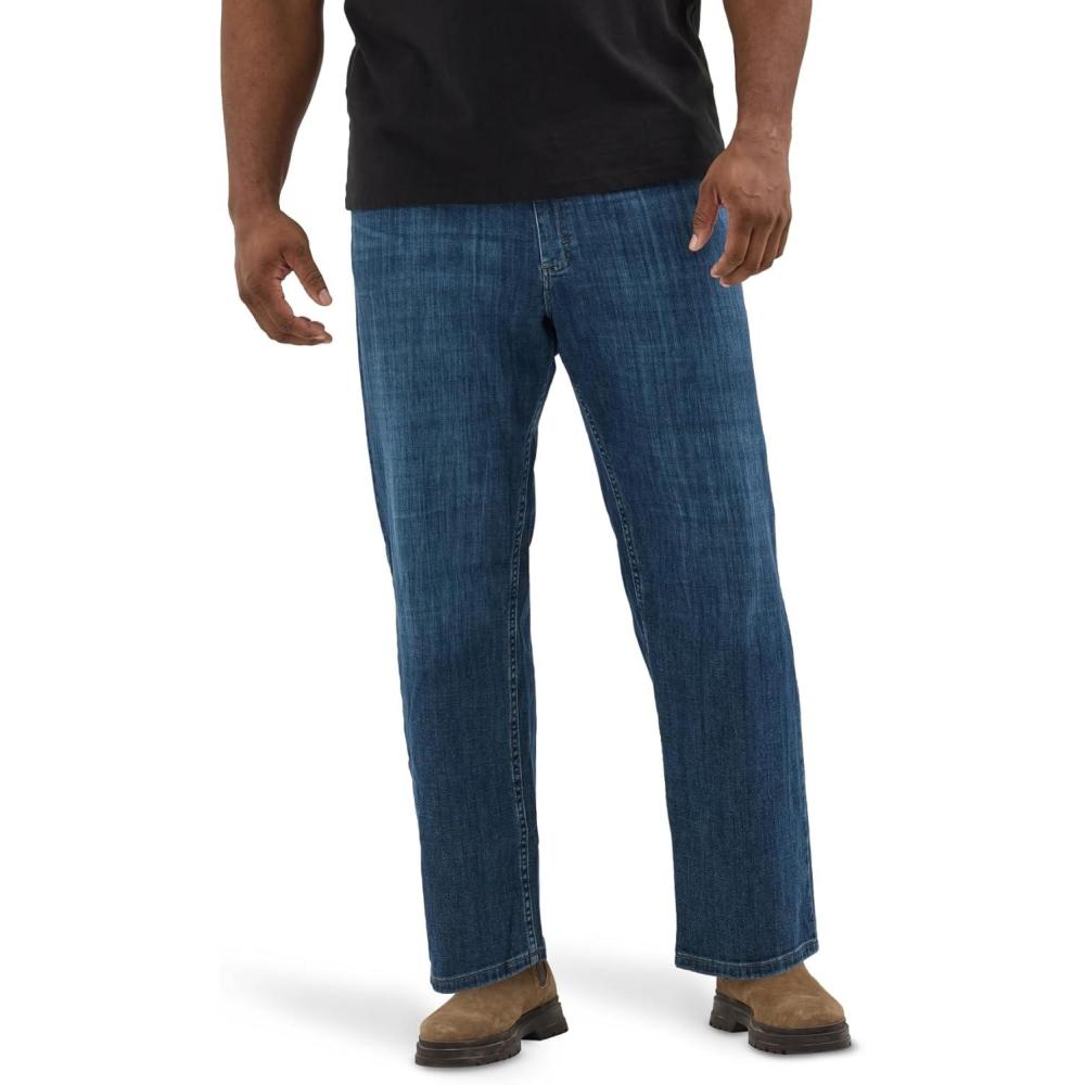imageLee Mens Big amp Tall Legendary Relaxed Straight JeanLennox