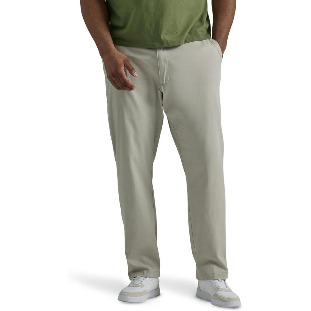 imageLee Mens Big amp Tall Performance Series Extreme Comfort Relaxed PantDove