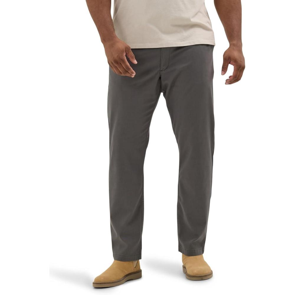 imageLee Mens Big amp Tall Performance Series Extreme Comfort Relaxed PantStatic Gray