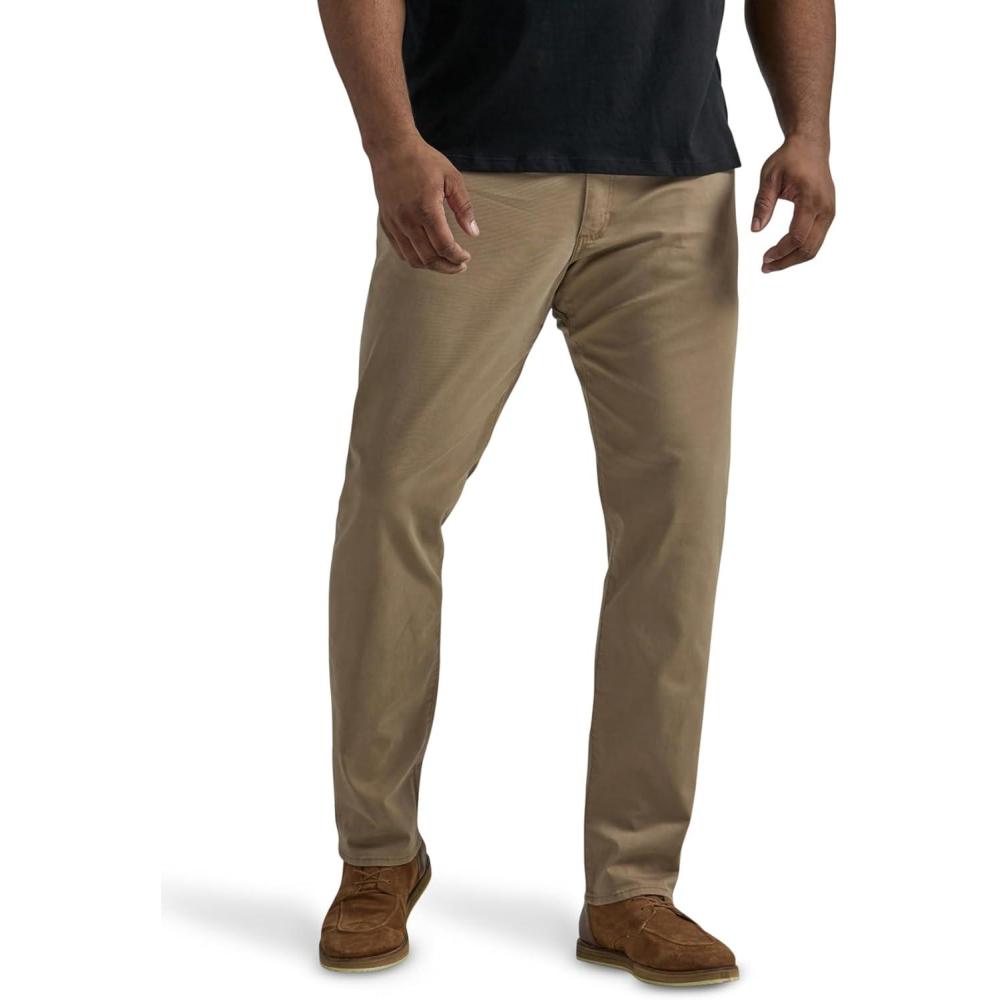 imageLee Mens Big amp Tall Performance Series Extreme Motion Straight Fit Tapered Leg JeanCougar