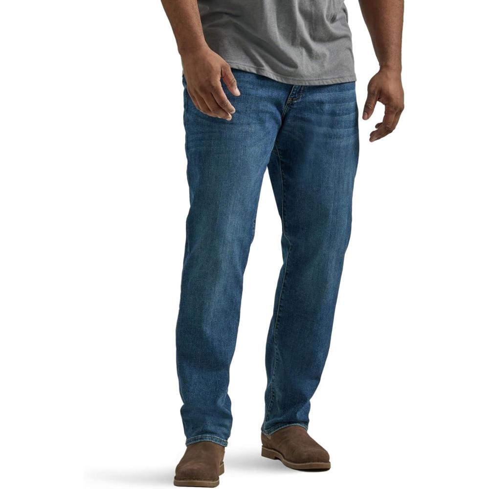 imageLee Mens Big amp Tall Performance Series Extreme Motion Straight Fit Tapered Leg JeanMaddox