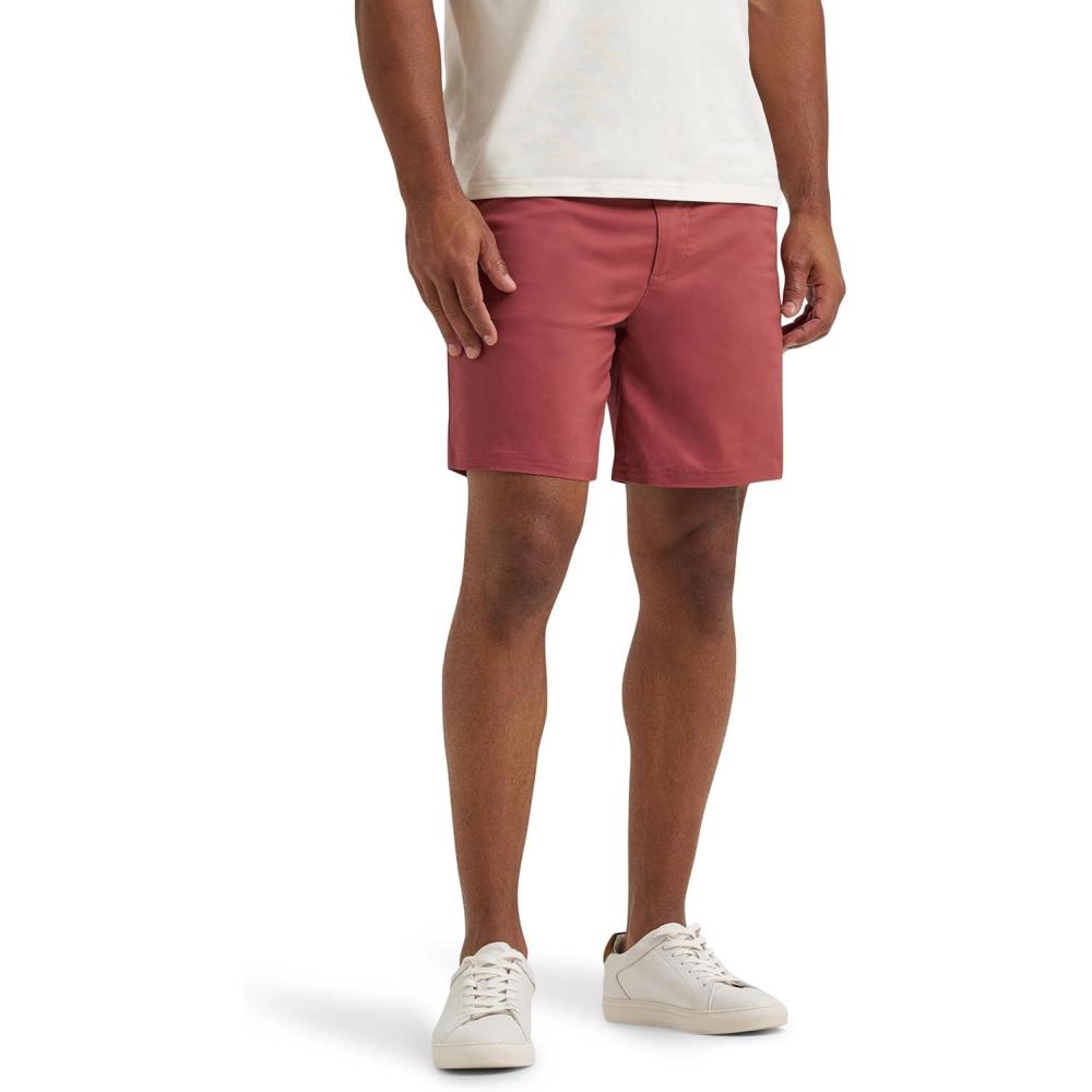 imageLee Mens Extreme Motion 7 Flat Front ShortPunch