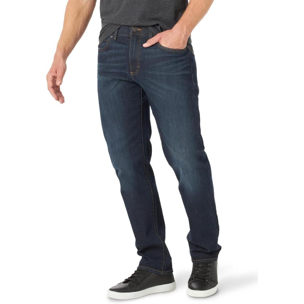 imageLee Mens Extreme Motion Athletic Taper JeanBlue Strike