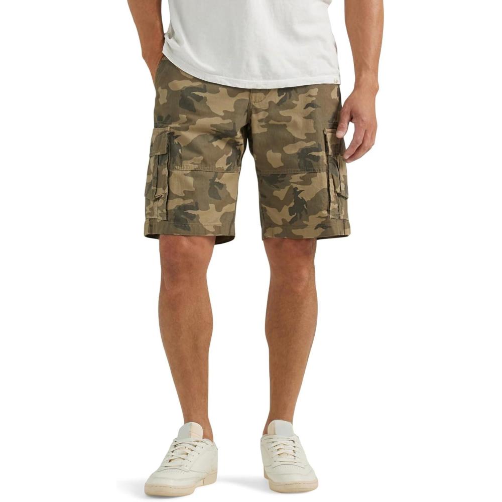 imageLee Mens Extreme Motion Carolina Cargo ShortNative Camo