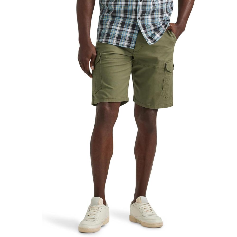 imageLee Mens Extreme Motion Swope Cargo ShortOlive Green