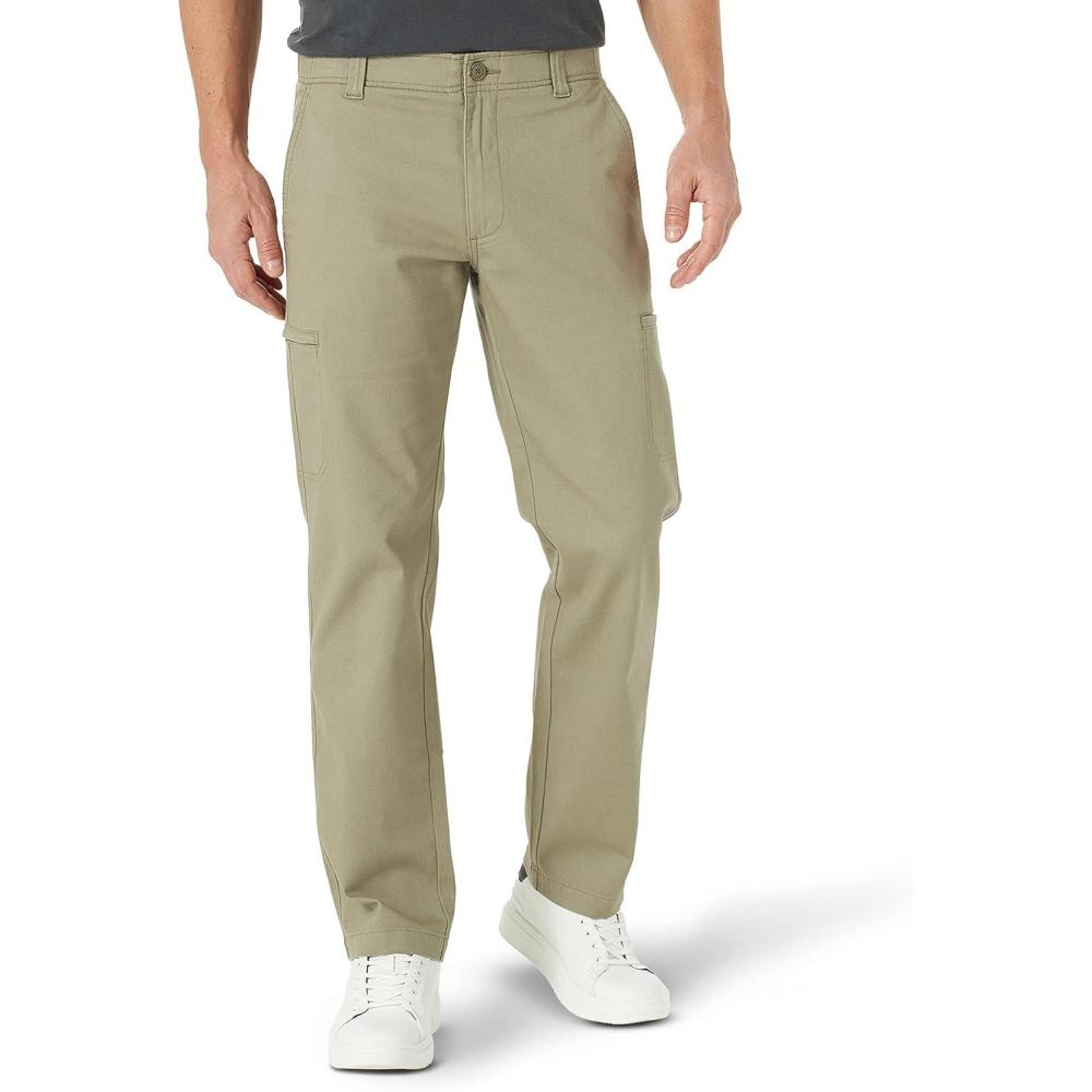 imageLee Mens Performance Series Extreme Comfort Cargo PantElephant Skin