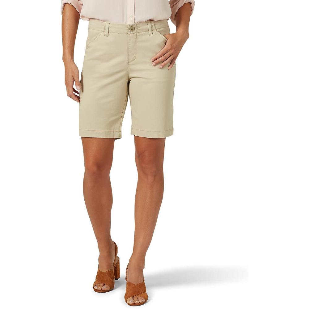 imageLee Womens Legendary 9 Chino Bermuda ShortSafari