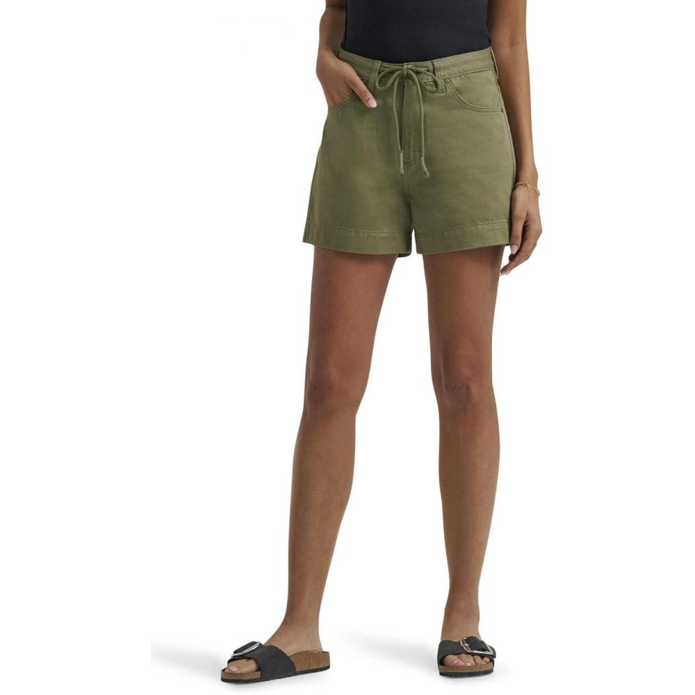 imageLee Womens Legendary Drawstring ShortMercantile Green