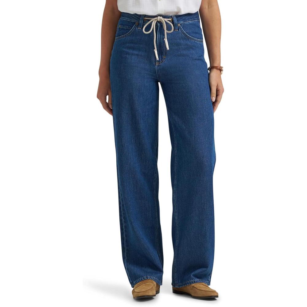 imageLee Womens Legendary Drawstring Trouser JeanUnder Shade