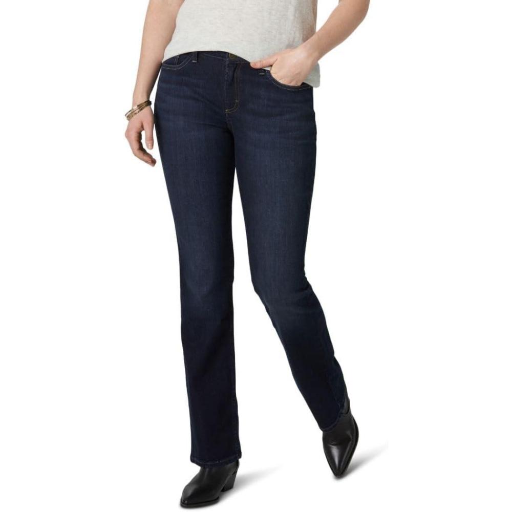 imageLee Womens Legendary Mid Rise Bootcut JeanBlackout