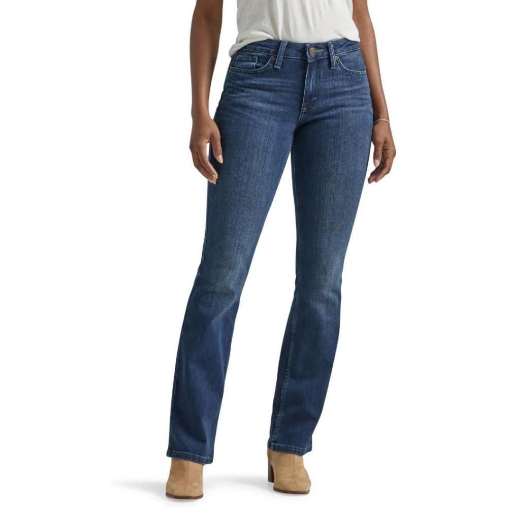 imageLee Womens Legendary Mid Rise Bootcut JeanCompass