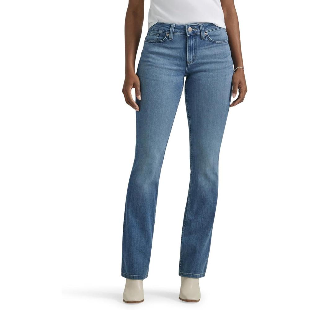 imageLee Womens Legendary Mid Rise Bootcut JeanHeritage Fade