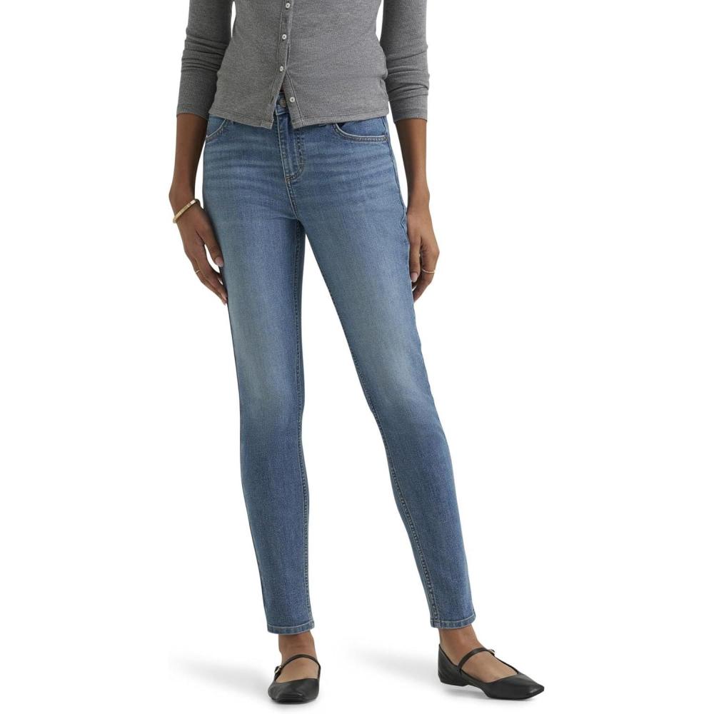 imageLee Womens Legendary Mid Rise Skinny JeanVintage Magic
