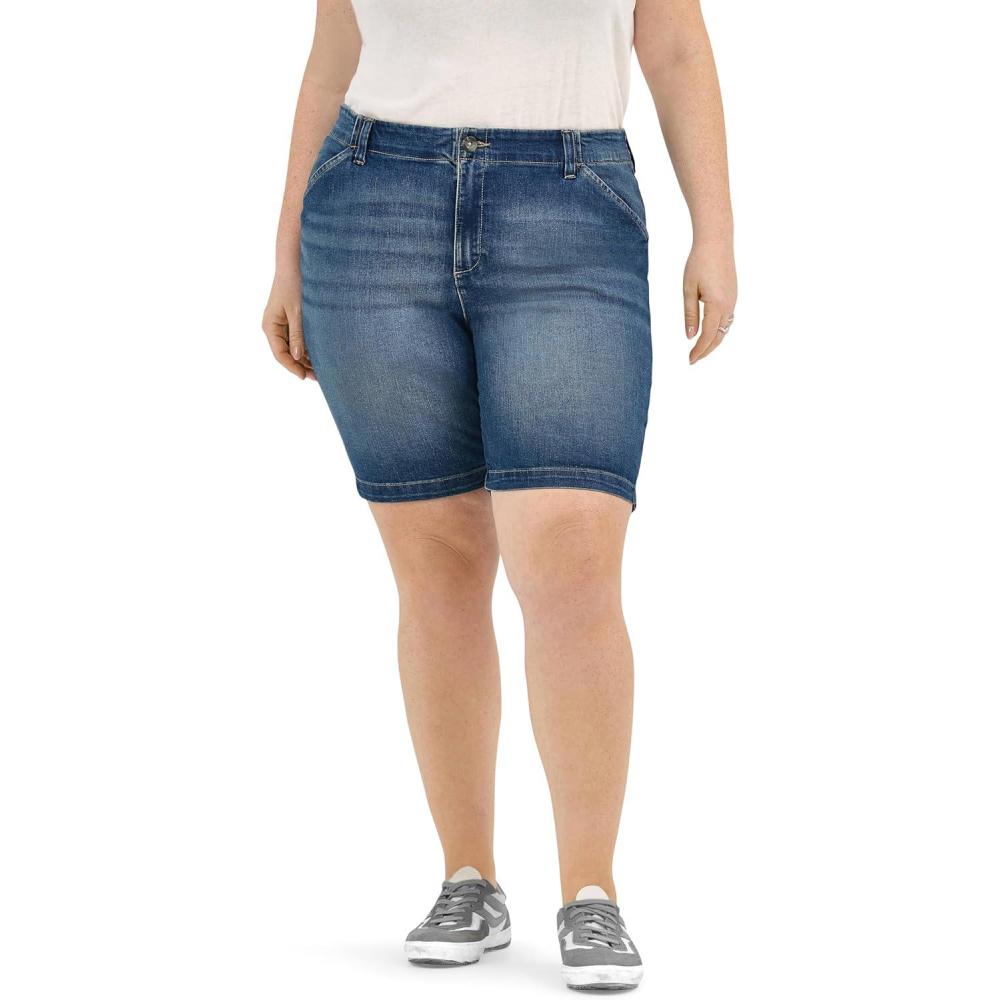 imageLee Womens Plus Size Legendary 9 Chino Bermuda ShortExpedition