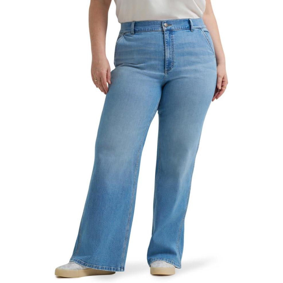imageLee Womens Plus Size Legendary Aline JeanLight Theory