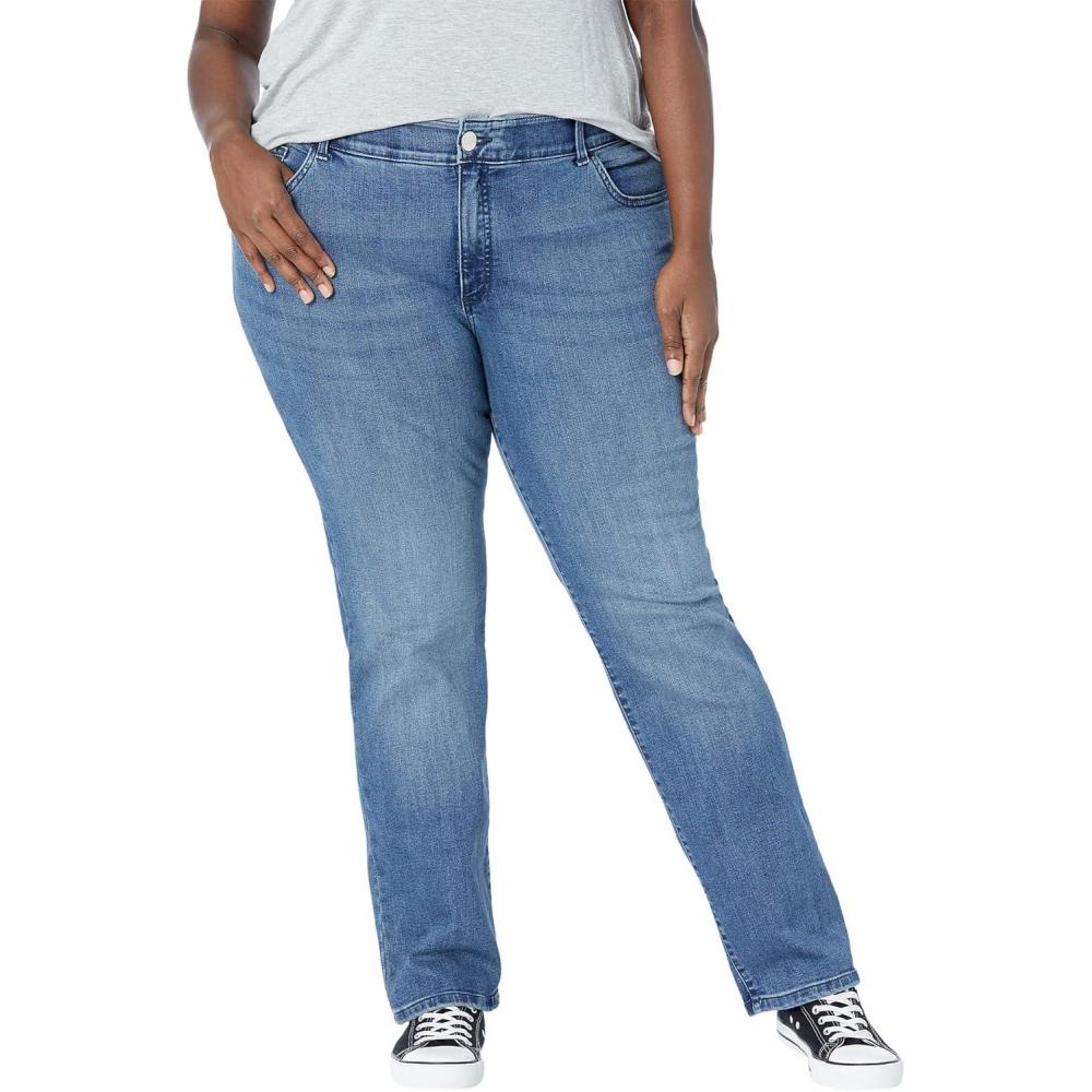 imageLee Womens Plus Size Ultra Lux Comfort with Flex Motion Straight Leg JeanEvolve