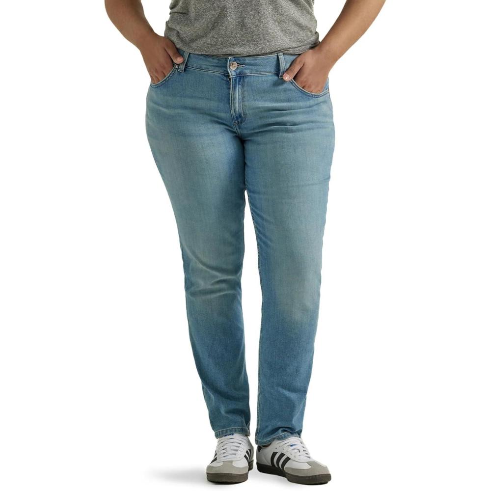 imageLee Womens Regular Fit Straight Leg JeanAnchor