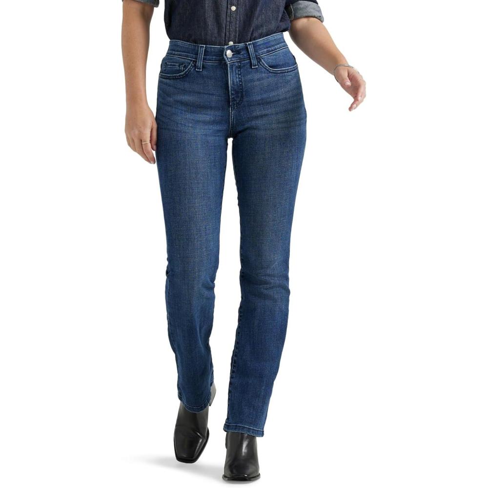 imageLee Womens Ultra Lux Comfort with Flex Motion Bootcut JeanOpen Seas