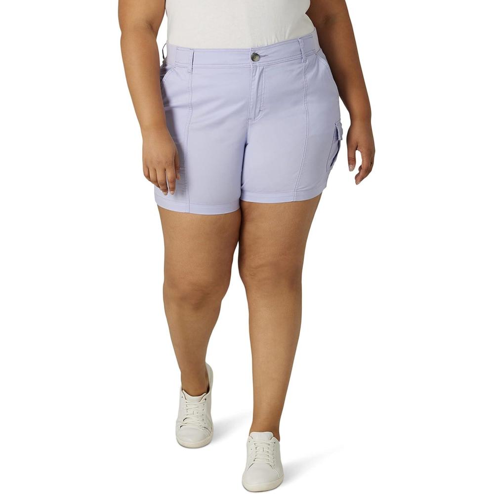 imageLee Womens Ultra Lux Comfort with Flextogo Cargo ShortLavender