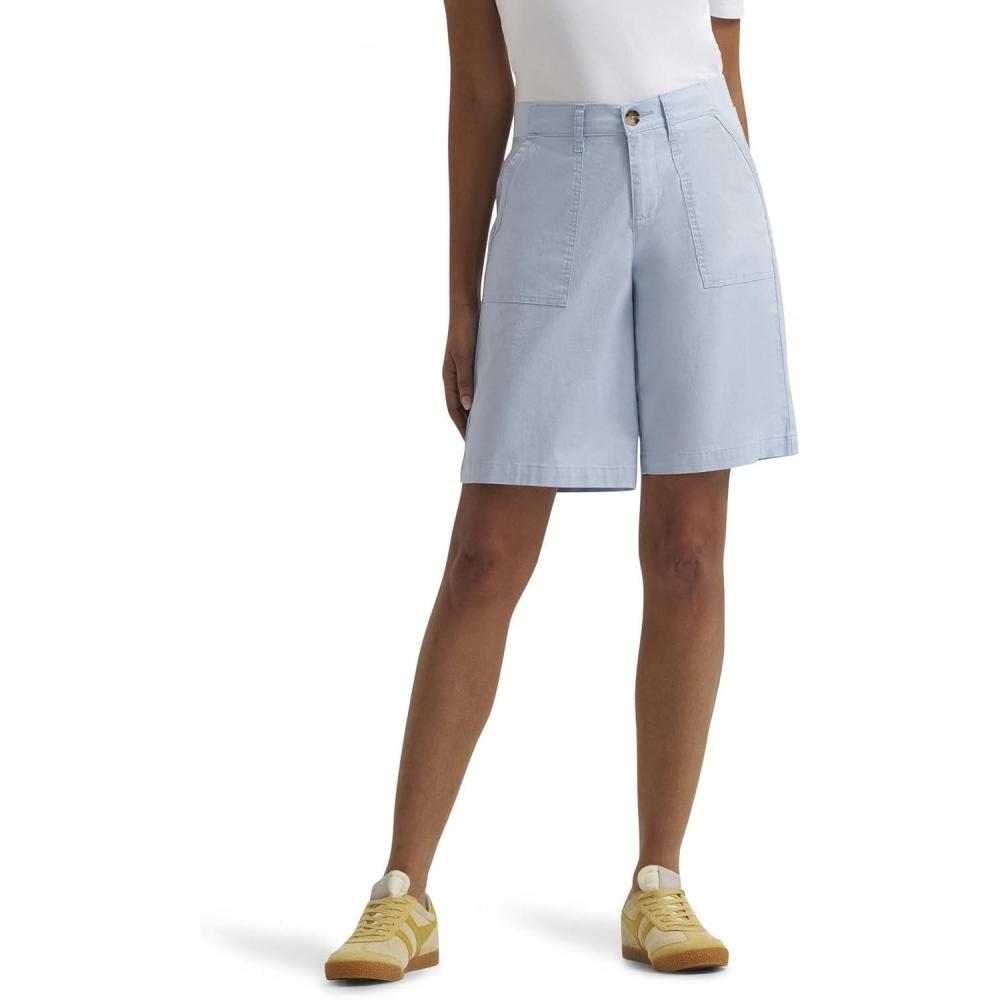 imageLee Womens Ultra Lux Comfort with Flextogo Utility Bermuda ShortShy Blue