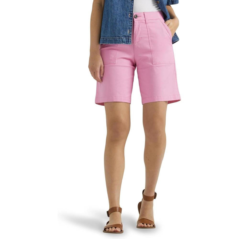 imageLee Womens Ultra Lux Comfort with Flextogo Utility Bermuda ShortSugar Lilac