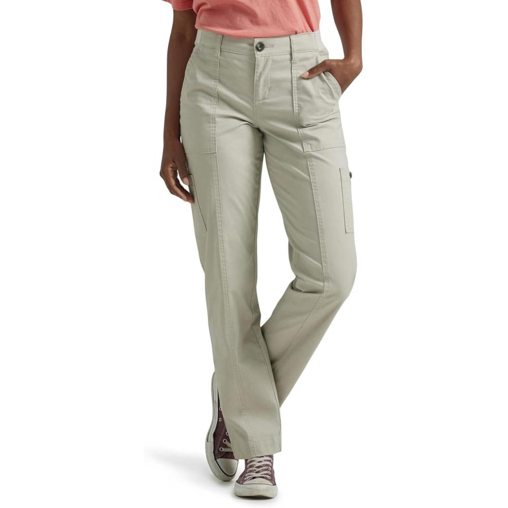 imageLee Womens Ultra Lux Comfort with Flextogo Utility PantSalina Stone