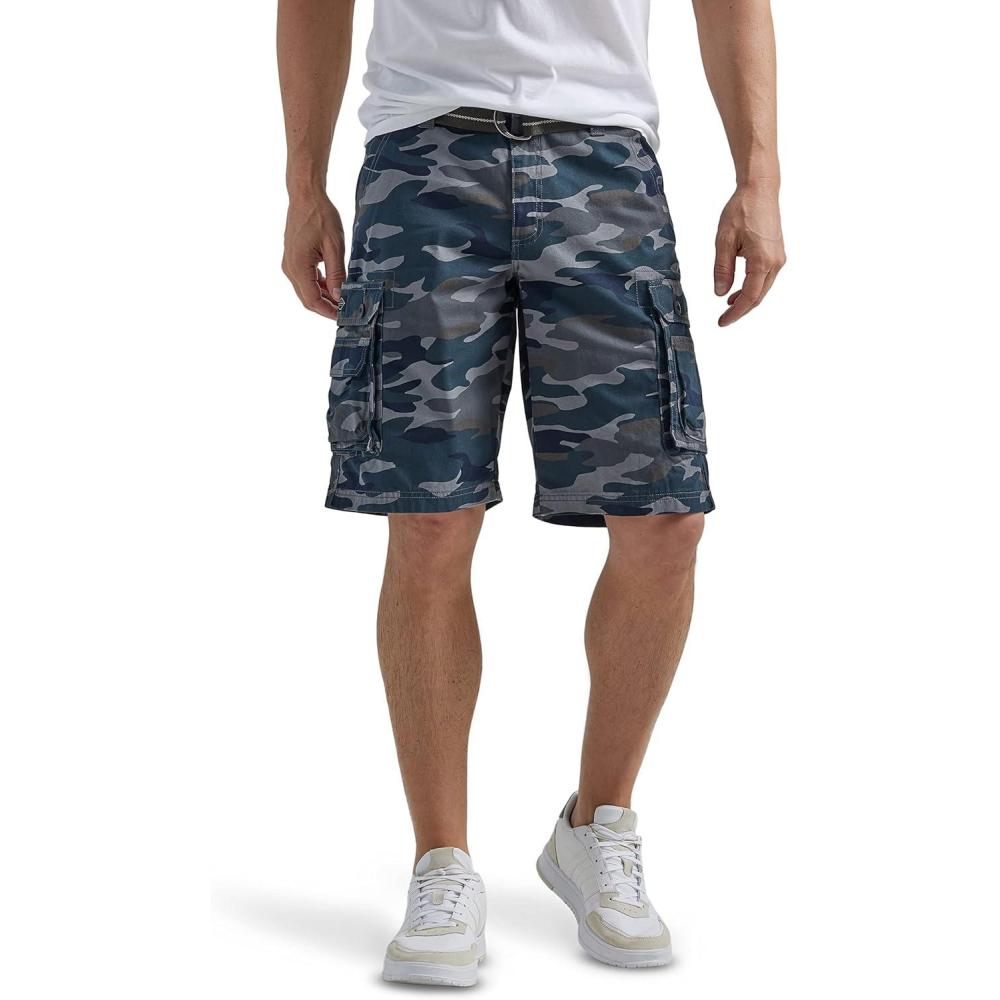 imageMens Dungarees New Belted Wyoming Cargo ShortBlack Camo