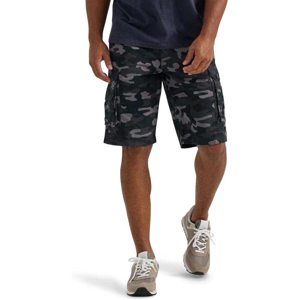 imageMens Dungarees New Belted Wyoming Cargo ShortBlack Stokes Camo