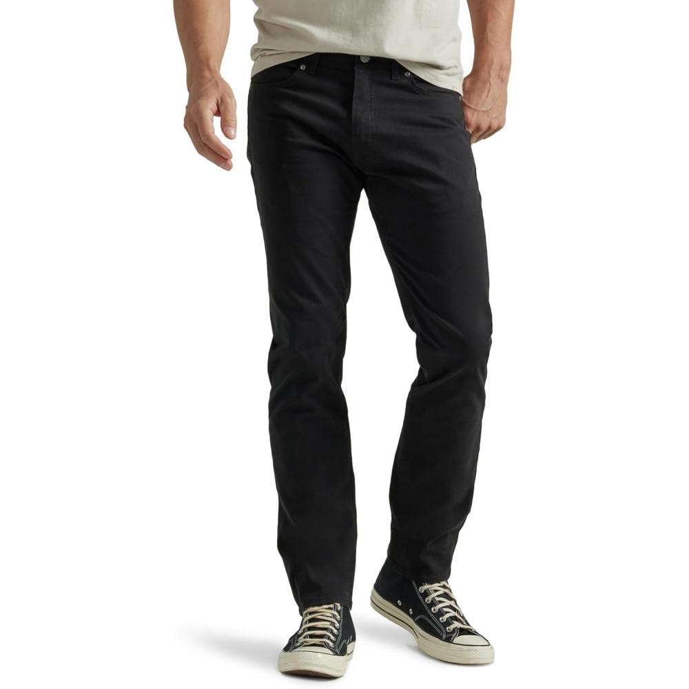 imageMens Extreme Motion Slim Straight Leg Jean 2015437Black