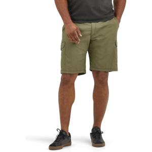 Lee Men’s Big & Tall Extreme Motion Crossroad Cargo Short(Olive Night)