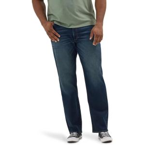Lee Men’s Big & Tall Extreme Motion Relaxed Straight Jean(Dark Convoy)